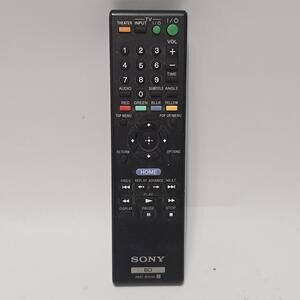 Sony BD RMT-B104A Replacement Original Remote Control Blu-Ray Disc Player Tested